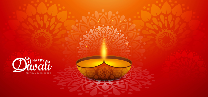 Celebration Happy Diwali Festival Template Background