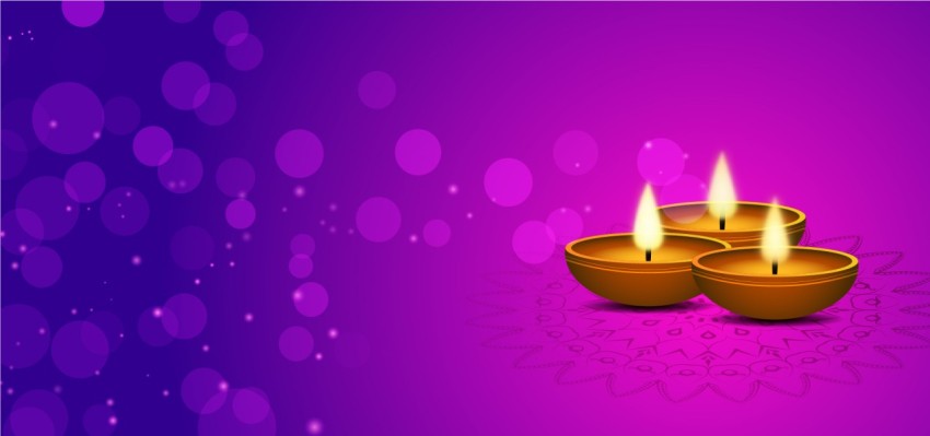 Gradient Diwali Background