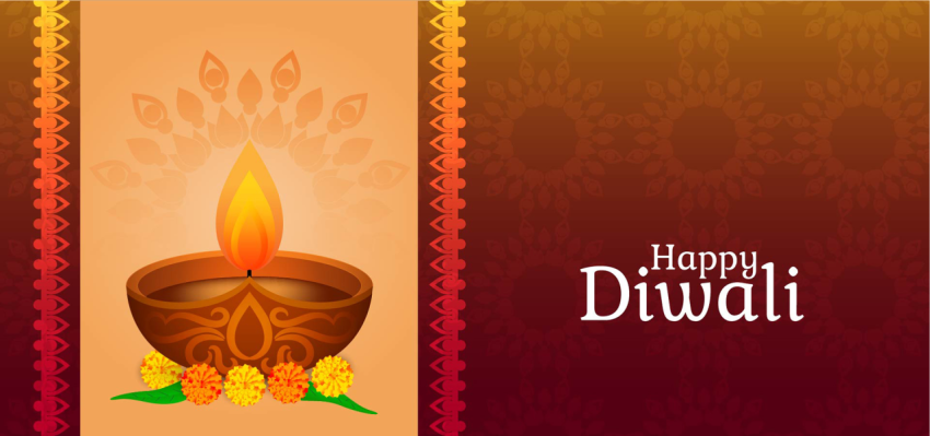 Happy Diwali Classic Design Background