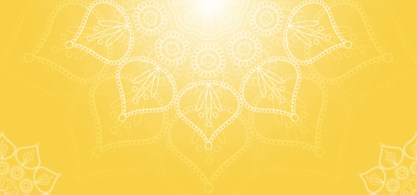 Happy Diwali Yellow Background