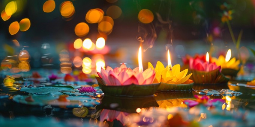 Diwali A Journey From Darkness To Light And Prosperity Lamps Illuminating