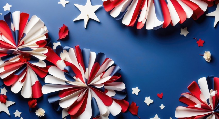 4th of July USA Presidents Day background