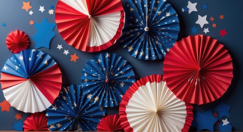 4th of July USA Presidents Day background