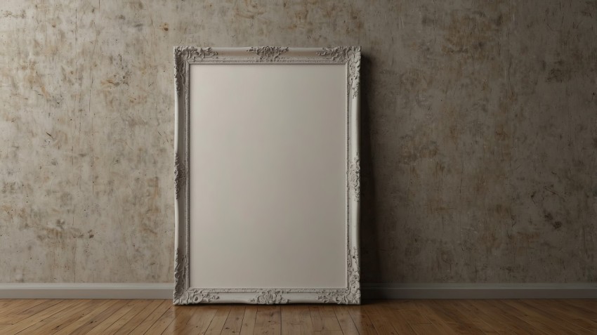 Empty Canvas  Photo Frame Mockup