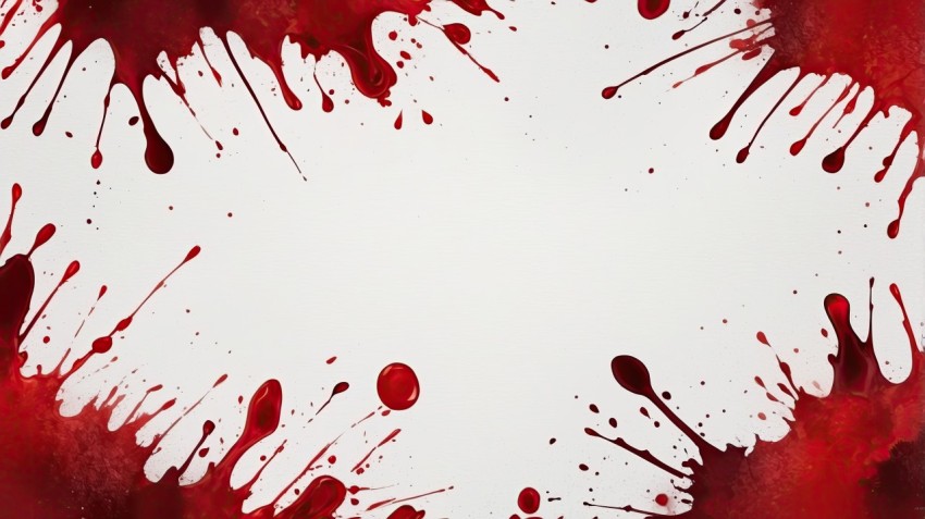 Abstract Blood Spots Spill Splatter Texture Background