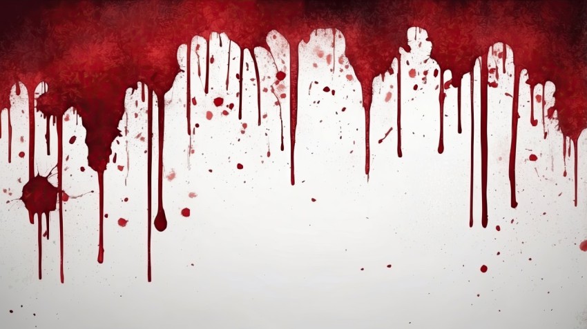 Abstract Blood Spots Spill Splatter Texture Background