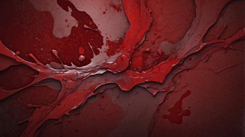 Abstract Blood Spots Spill Splatter Texture Background