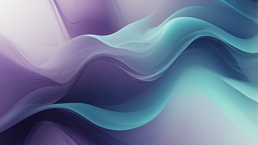 Abstract Blue And Purple Smoke Background