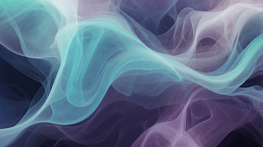 Abstract Blue And Purple Smoke Background