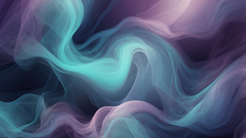 Abstract Blue And Purple Smoke Background