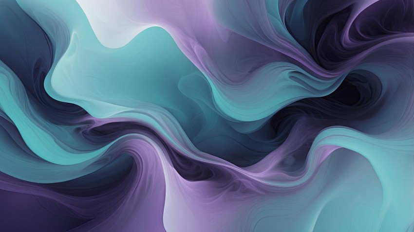 Abstract Blue And Purple Smoke Background