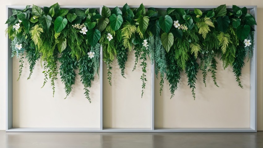 Greenery Wall Frame Background