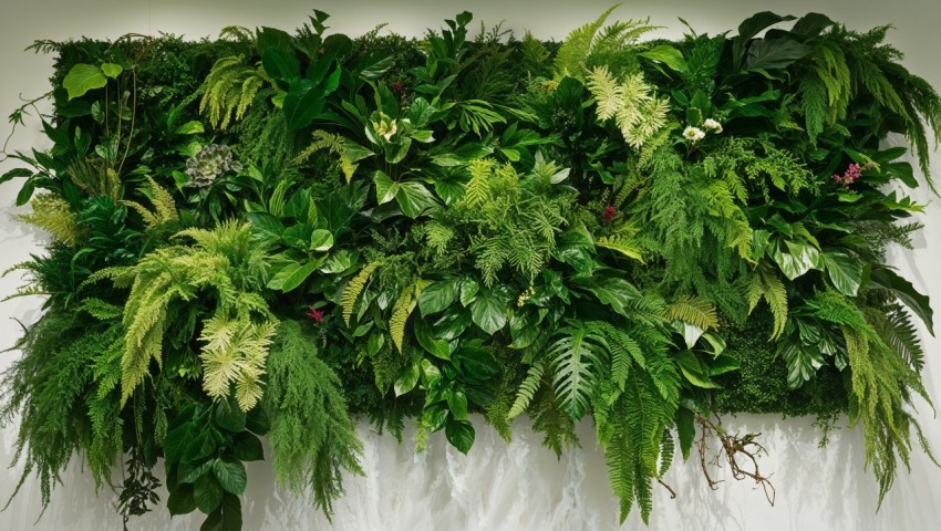 Greenery Wall Frame Background