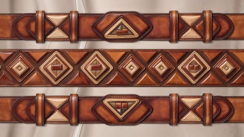 Leather Belt Pattern