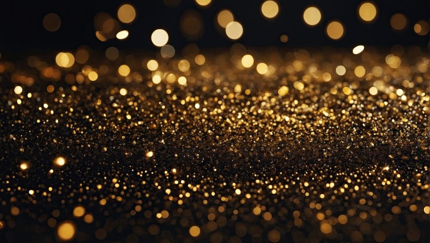 Glitter vintage lights background