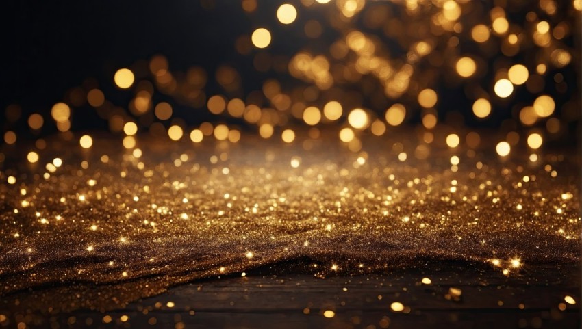 Glitter vintage lights background