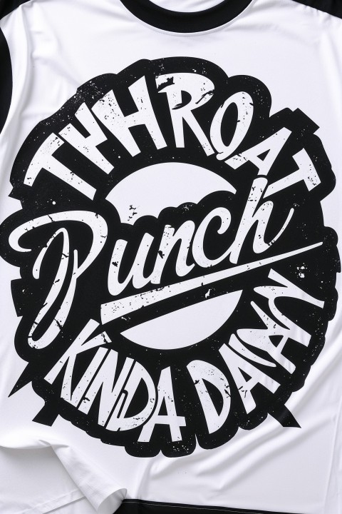 Throat Punch Kinda Day – Stylish Text Design