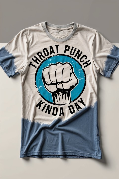 Throat Punch Kinda Day T-Shirt Mockup